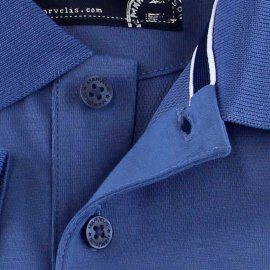 Quick-dry MODERN FIT MARVELIS avec col en tricot - MODERN FIT fonctionnel avec poche poitrine mi-longue M (39-40)