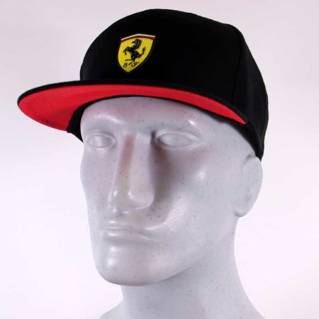 Ferrari Mütze "scuderia Ferrari" in Farbe schwarz