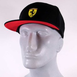 Gorra de Ferrari "scuderia Ferrari" en negro