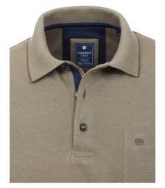 REDMOND poloshirt wash & wear with breast pocket, shorts sleeve