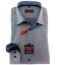 MARVELIS Hemd BODY FIT structure Jacquard Langarm