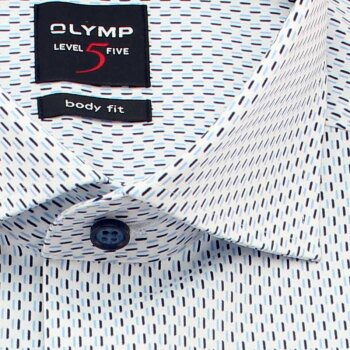 OLYMP Hemd Level Five BODY FIT print langarm