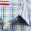 MARVELIS Men`s Shirt MODERN FIT checkered short sleeve