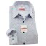 MARVELIS Hemd MODERN FIT modischer Druck langarm