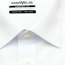 MARVELIS Men´s Shirt one colour short sleeve (7973-12-00) 40