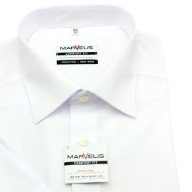 MARVELIS chemise pour homme COMFORT FIT uni à manches courtes (7973-12-00e) 42