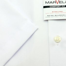 MARVELIS chemise pour homme COMFORT FIT uni à manches courtes (7973-12-00e) 44