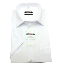 MARVELIS Men´s Shirt one colour short sleeve (7973-12-00) 46