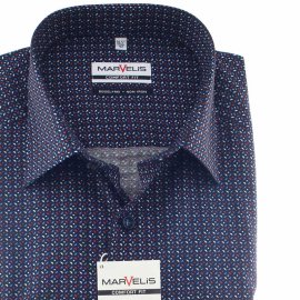 MARVELIS Men`s Shirt COMFORT FIT fashionable print long...