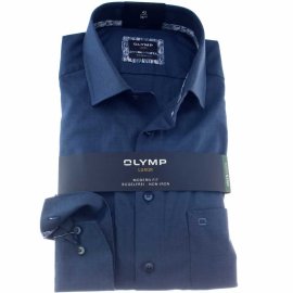 OLYMP LUXOR Men`s Shirt MODERN FIT uni long sleeve
