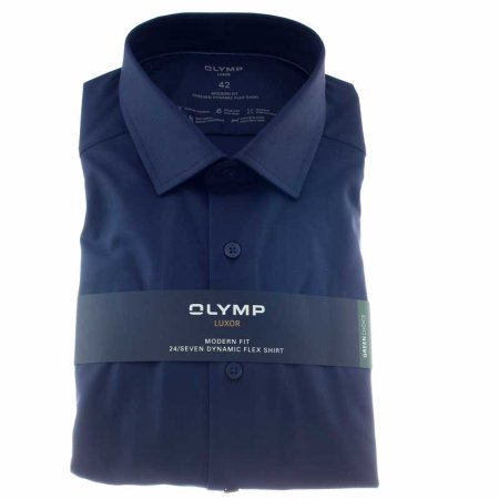 OLYMP LUXOR 24/SEVEN chemise MODERN FIT uni manches longues