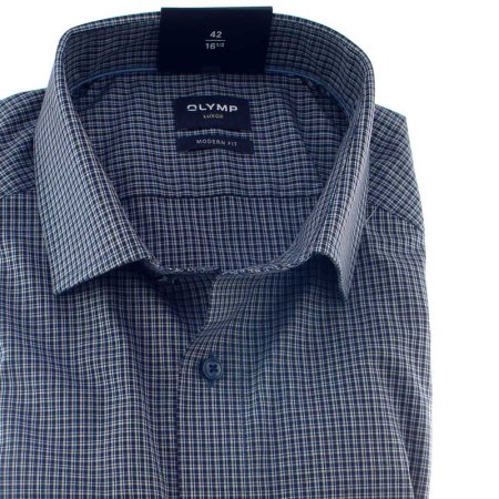 OLYMP LUXOR Men`s Shirt MODERN FIT checked long sleeve, 59,95 €