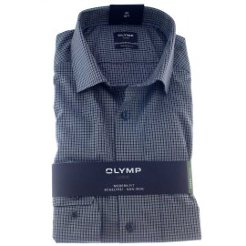 OLYMP LUXOR Hemd modern fit MINI karo langarm