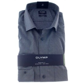 OLYMP LUXOR Men`s Shirt MODERN FIT checked long sleeve