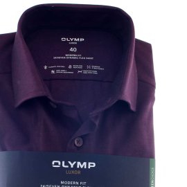 OLYMP LUXOR 24/SEVEN shirt MODERN FIT uni long-sleeved