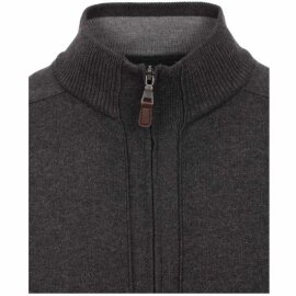 Herren Strickjacke, mit Reißverschluss, Marke REDMOND, 100% Baumwolle
