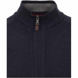 Herren Strickjacke, mit Reißverschluss, Marke REDMOND, 100% Baumwolle
