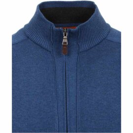 Herren Strickjacke, mit Reißverschluss, Marke REDMOND, 100% Baumwolle