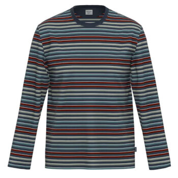 Top de pijama AMMANN con mangas 1/1 y cuello redondo