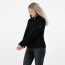 Veste sweat Kjelvik Teddy Lexi pour femme avec zip noir