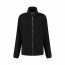 Veste sweat Kjelvik Teddy Lexi pour femme avec zip noir