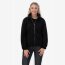 Veste sweat Kjelvik Teddy Lexi pour femme avec zip noir