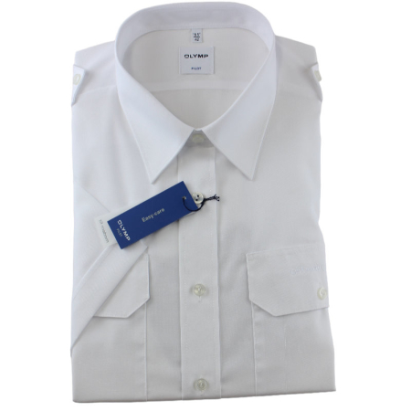 OLYMP pilot shirt REGULAR FIT short-sleeved 42 (L)