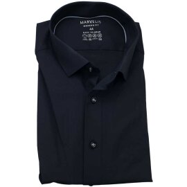MARVELIS Jersey Hemd MODERN FIT EASY TO WEAR langarm