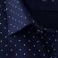 MARVELIS Jerseyhemd BODY FIT pique print EASY TO WEAR langarm