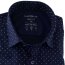 MARVELIS Jerseyhemd BODY FIT pique print EASY TO WEAR langarm