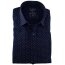 MARVELIS Jerseyhemd BODY FIT pique print EASY TO WEAR langarm
