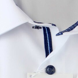 MARVELIS Hemd MODERN FIT uni halbarm