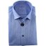 MARVELIS Jerseyhemd BODY FIT pique print EASY TO WEAR langarm