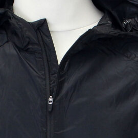 Jacke der marke HUMMEL - Tech Move ultra leicht - mit semi-transparentem, sportlichem Look, mit Kapuze, schwarz