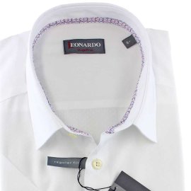 LEONARDO Men`s Shirt REGULAR FIT short sleeve