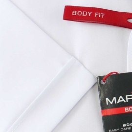 MARVELIS chemise pour homme BODY FIT uni à manches courtes