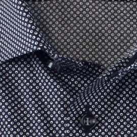 OLYMP chemise pour homme LEVEL FIVE BODY FIT print à manches longue