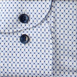 OLYMP chemise pour homme LEVEL FIVE BODY FIT print à manches longue