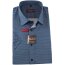 MARVELIS BODY FIT elegante impreso camisa para hombres mangas cortas