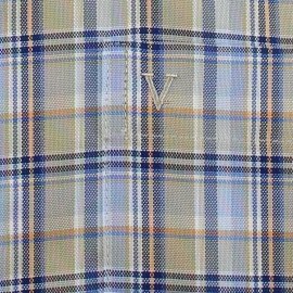 MARVELIS MODERN FIT a cuadro camisa para hombres mangas cortas