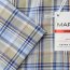 MARVELIS MODERN FIT a cuadro camisa para hombres mangas cortas