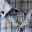 MARVELIS MODERN FIT a cuadro camisa para hombres mangas cortas