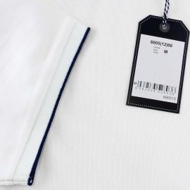Camiseta MARVELIS MODERN FIT blanca con cuello redondo