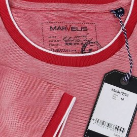 MARVELIS T-shirt MODERN FIT with a round neckline