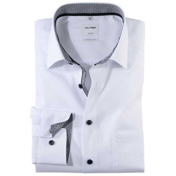 OLYMP LUXOR Hemd COMFORT FIT uni langarm