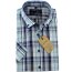 MARVELIS Casual chemise pour homme carreau à manches courtes