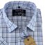 MARVELIS Casual chemise pour homme carreau à manches courtes