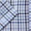 MARVELIS Casual chemise pour homme carreau à manches courtes