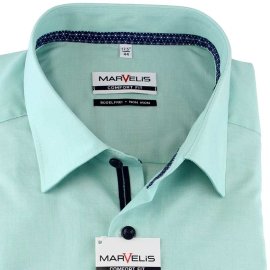 MARVELIS COMFORT FIT Men`s Shirt Fil a Fil short sleeve