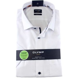 FIT Men`s Shirt OLYMP uni LUXOR € 41-42 (L), short MODERN sleeve 59,95